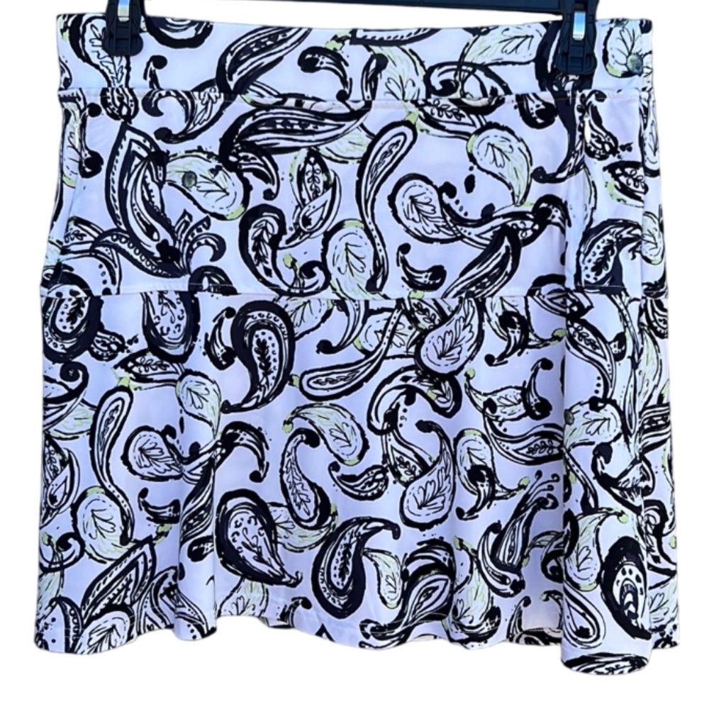 Sport Haley Paisley Print Golf Skort Size Large Athletic Activewear - Picture 2 of 16